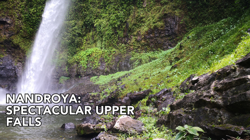 Nandroya: Spectacular upper falls